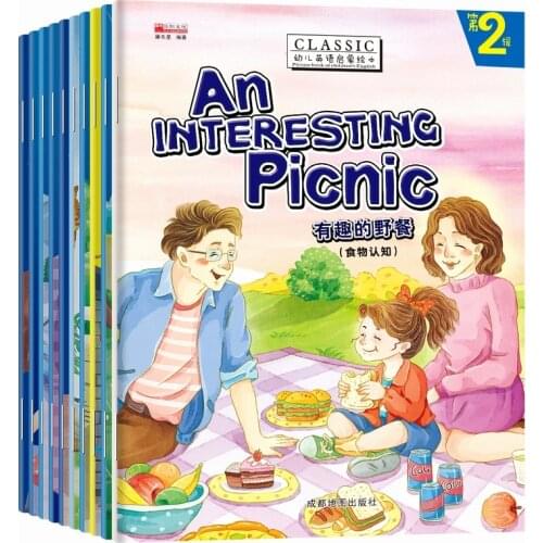 10 Books Picture Books in English For Kids Early Education English Storybook Reading Book Baby Kid Children Gift