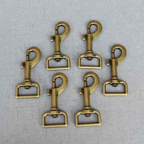 100 Pcs/Lot 25mm Metal Buckle Swivel Lobster Clasp Carabiner Clip Loop Snap Hook For Dog Pet Leads Leash Lock Hardware DIY