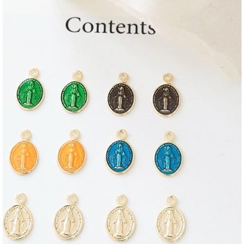 Minimum order 50pcs/lot geometry oval shape handmade alloy pendants charms diy jewelry earring/necklace accessory