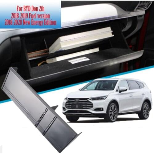 For BYD Don2018 2019 Fuel version 2018 2019 2020 New Energy Edition Car Glove Box Organizer Interval Storage Insert Divider