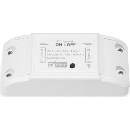 AC 90-250V Tuya Wifi Breaker Switch Smat Wireless Remote Controller DIY Wifi Light Switch Smart Home Works With Alexa Google APP