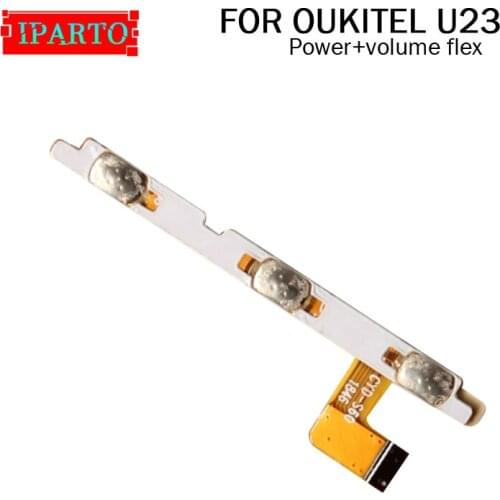 OUKITEL U23 Side Button Flex Cable 100% Original Power + Volume button Flex Cable repair parts for OUKITEL U23