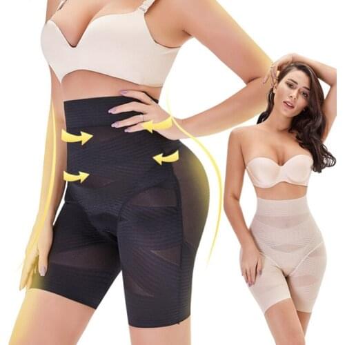 Plus SIze Woman Body Shaping And Body Bundling Type Abdomen And Hip Pants