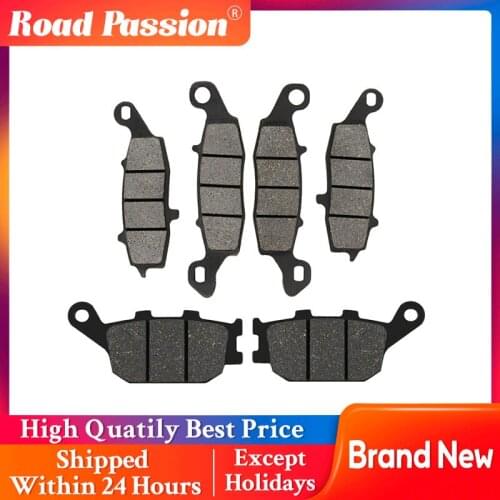 Road Passion Motorcycle Front and Rear Brake Pads For SUZUKI SV400 SV650 DL650 DL1000 GSF650 GSR750 Bandit FA229 FA174 FA231