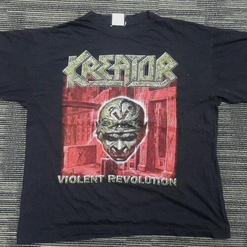 KREATOR Violent Revolution tour shirt 2001