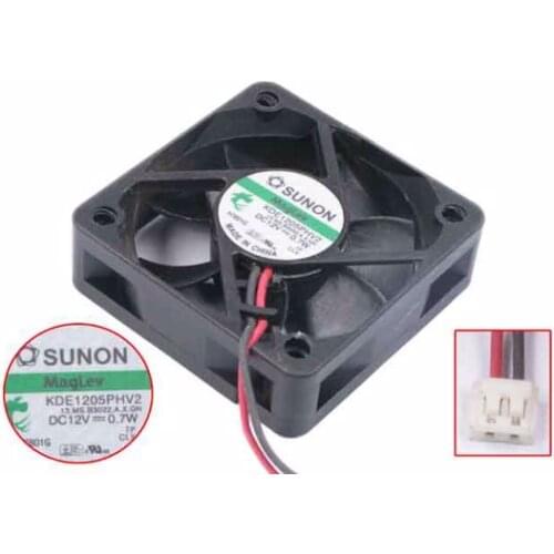 SUNON KDE1205PHV2 13.MS.B3022.A.X.GN DC 12V 0.7W 50x50x15mm Server Cooling Fan