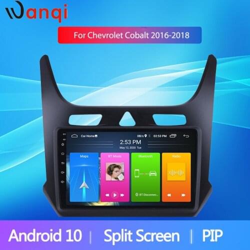 Wanqi Android10 RDS Car Radio for 2016 2017 2018 Chevrolet Cobalt Multimedia Video Player 9INCH Touch Screen WiFi GPS Navigation