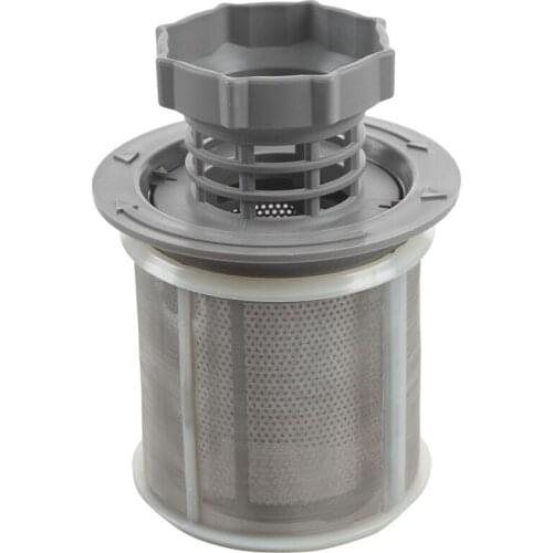 WSFS Hot 2 Part Dishwasher Mesh Filter Set Grey PP For Dishwasher 427903 170740 Series Replacement for Dishwasher