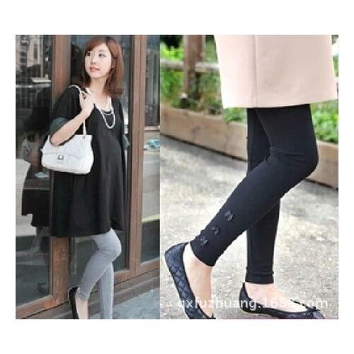 Maternity Pants Leggings Cotton Adjustable Waist Pregnant Women Pregnancy Clothes Pants Enceinte