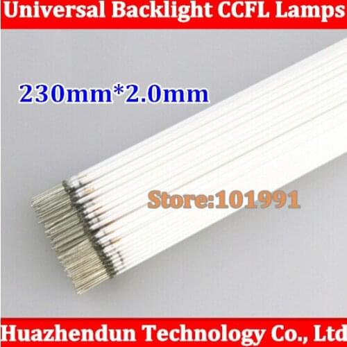 10pcs New LCD Backlight, CCFL Lamps ccfl tube 230mm *2.0mm Free Shipping LCD LAMPS 10.4inch 10.4'' 230*2MM 23cm