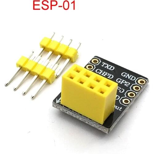 2Pcs ESP-01 Esp8266 ESP-01S Model Of The ESP8266 Serial Breadboard Adapter To WiFi Transceiver Module Breakout UART Module