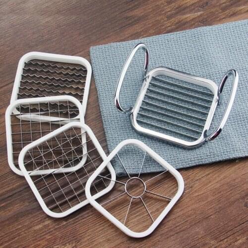 Behogar 5 in 1 Multi-function Fruit Vegetables Cutter Slicer Shredders Chopper with Replaceable Blades for Cabbages Kitchen Tool