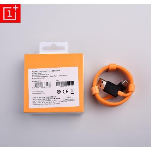 Oneplus 8 Pro 6A Warp Charge Cable Mclaren Dash Super Charging Type C USB Data Cable For one plus 1+ 7 7t pro 6 6T 5 5T 3 3T