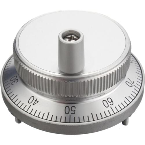 CNC Pulser Handwheel Handle Kit 5V Manual Pulse Generator CNC Machine 60mm Rotary Encoder Electronic Resolution CPR 25,100
