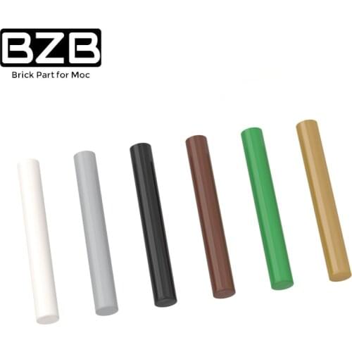 BZB MOC 87994 1x3 Thin Stick Building Block Technical Brick Parts Kids Brain Game Educational DIY Toys High-tech Best Gifts