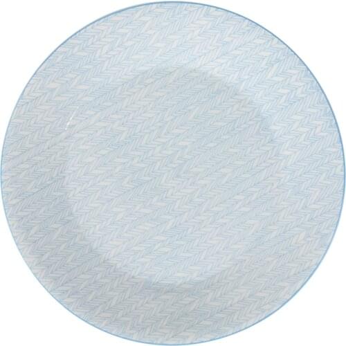 MIDOSHARK Blue Jomon bone china dinner plate Home serving dishes