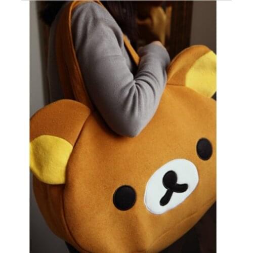 Soft Plush Rilakkuma bags girls' Bags gift for new year