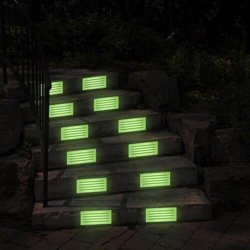 FANHHUI Non-slip Stair Tread Tape Luminous PVC Mat In Stair Car Glowed In The Dark Tape Stairs Tread Step Safety Luminous Tapes
