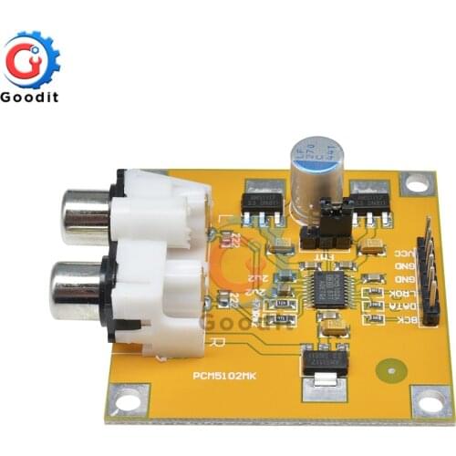 PCM5102 DAC Decoder I2S Player Assembled Board 32Bit 384K Beyond ES9023 PCM1794 For Raspberry Pi