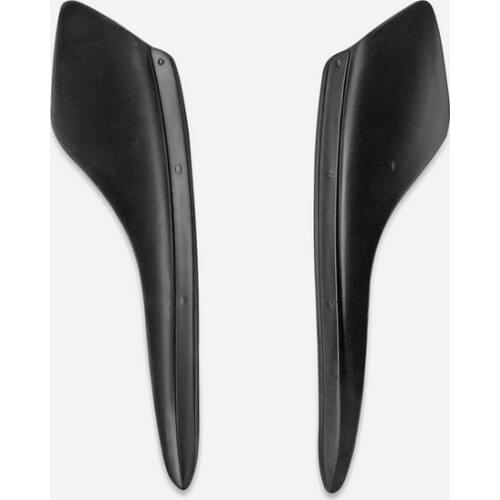 For 09-12 Porsche Cayman 987.2 Gen II Facelift ROB Style Front Bumper Canard Fiber Glass Splitter Spoiler