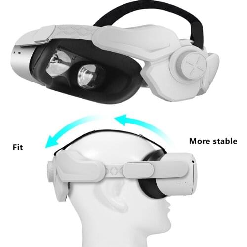 Adjustable Head Strap Suitable For Oculus Quest 2 Headset 2021 New Comfortable Headset Increased Support VR Headset Accessories