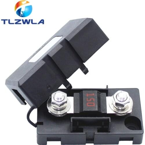 ANS trumpet Fork plug fuse 30A 40A 50A 60A 70A 80A 100A 125A 150A 200A Bolt fixed insurance film + ANS-8 Safety plate base