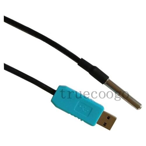USB Temperature Sensor Temperature Measurement 18B20 Digital Chip Provides Test Software