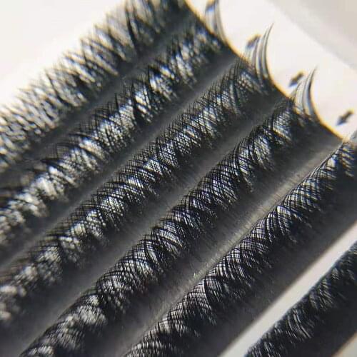 V Easy Fan Volume Lashes individual eyelash lashes 12 rows eyelash extension easy fan volume soft makeup eyelashes