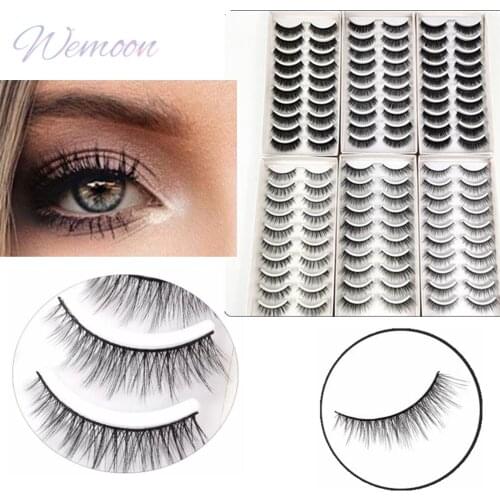 Накладные ресницы Wemoon China At AliExpress