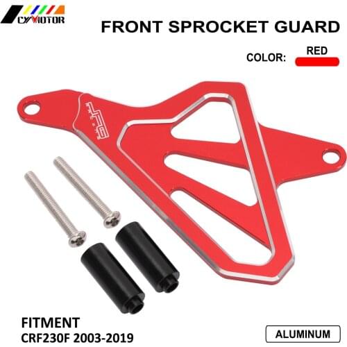 Motorcycle CNC Sprocket Cover Guard Protector For HONDA CRF230F CRF 230 230F 2003-2010 2011 2012 2013 2014 2015 2016-2019