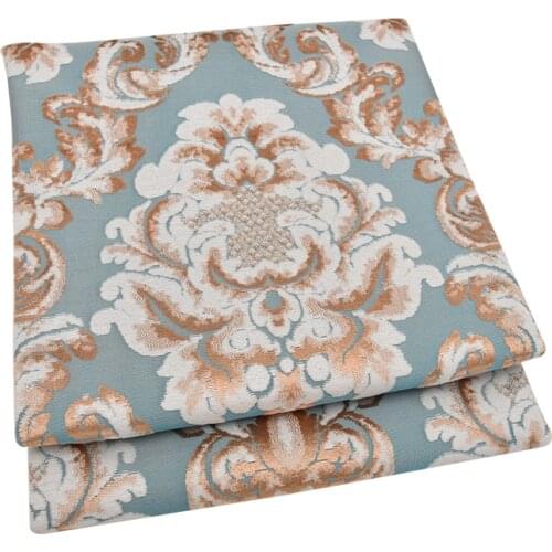 Width 57'' Thickened European Cut Pile Jacquard Fabric By The Yard For Sofa Pillow Cushion Bay Window Tablecloth Material