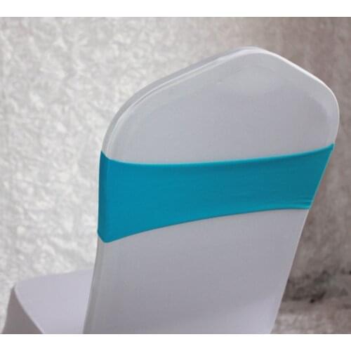 NO.16 Colors 100pcs 15×35cm Spandex Bands/Expand Bands/Spandex Chair Cover For Wedding Banquet Decoration