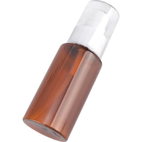 6pcs 60ml Essential Oil PET Empty Bottle Lotion Cosmetic Containers Small