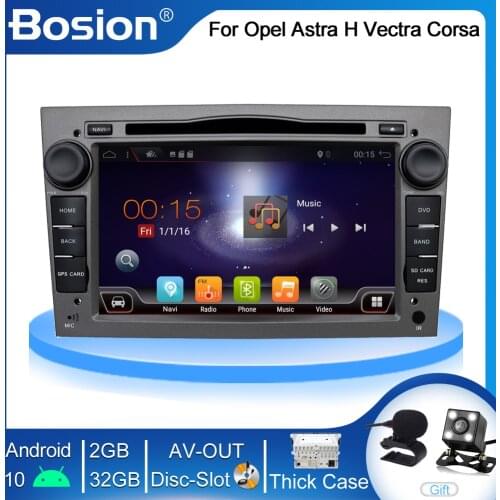 Bosion 2 din Android 10 Car multimedia player GPS DVD Player For Opel Astra H Vectra Corsa Zafira B C G BT WIFI SWC GPS NAVI
