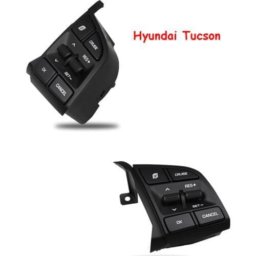 Free shipping For Hyundai Tucson Steering wheel Audio and Constant speed cruise control button