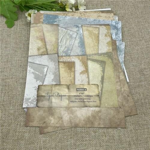 24 sheet 6"X6"Garden pack the flower patterned paper Scrapbooking paper pack handmade craft paper craft Background pad