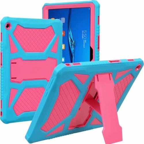 Case For Huawei MediaPad M5 10.8 10 Pro CMR-AL09/W09 Soft Silicone+PC Shockproof Heavy Duty Armor Funda Stand Cover M5 10.8 +Pen