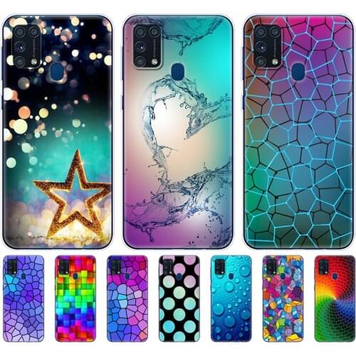 For Samsung M31 Case 6.4" Soft Silicon Tpu For Samsung Galaxy M31 M 31 SM-M315FZBVSER m315 Phone Back cover Shell Bumper Funda