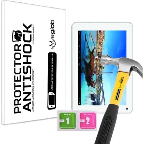 Screen protector Anti-Shock Anti-scratch Anti-Shatter compatible with Tablet Storex eZee Tab 8D11-S