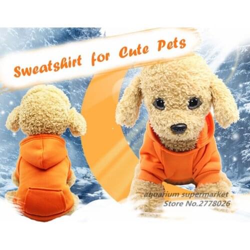 HONGYI Warm Pet Dog Clothes Winter Dog Clothes For Small Dogs Clothing Chihuahua Puppy Outfit For Fashion Cat Coat Hoodie