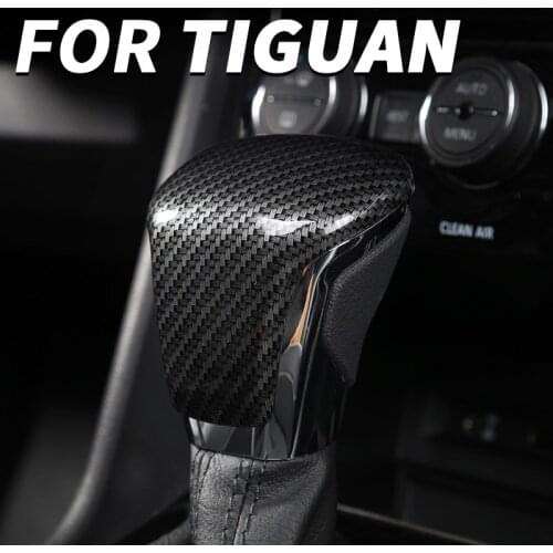 For Volkswagen VW Tiguan MK2 2017 2018 2019 2020 2021 Car Gear Shifter Cover Acceleration Gear Shift Knob Interior Modification