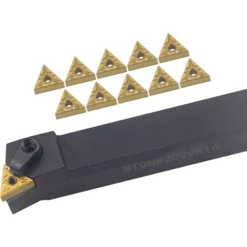 MTQNR MTQNR1616H16 MTQNL2525M16 Machining Cutter Metal Cutting TNMG16 Carbide Toolholder External Turning Tool Holder CNC Lathe