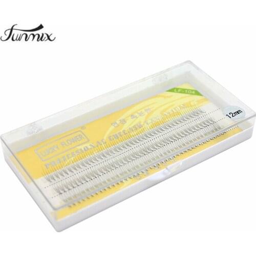 Natrual 0.07mm C Curl Super Thickness Faux Silk Lashes 3D Mink Fake False handmade Eyelashes Makeup Eyelash Extension