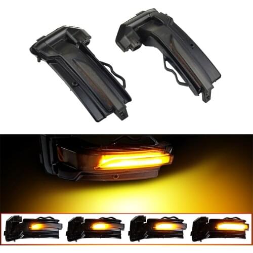 Rearview Mirror Repeater Lamp Blinker Indicator LED Dynamic Turn Signal Light For Audi Q2 2018-2020 Q3 2019-2020