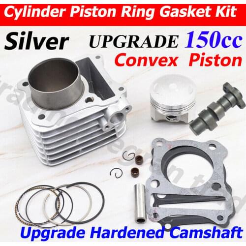 Motorcycle Cylinder Piston Gasket Rebuild Camshaft Kit for KAWASAKI KLX125 KLX 125 125cc to 15cc 62mm Big Bore Upgrade Power