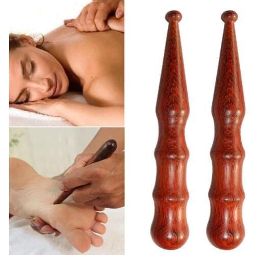 Natural wooden acupuncture pen meridians manual Acupuncture machine Magnet Therapy instrument Meridian Energy Pen massager