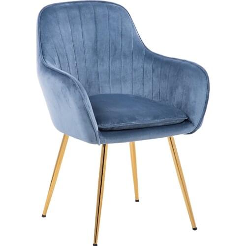 Nordic Furniture Ins Wind Wrought Iron Makeup Chair Bedroom Net Red Chair Nail Chair Simple Backrest Light Luxury Dining Chair