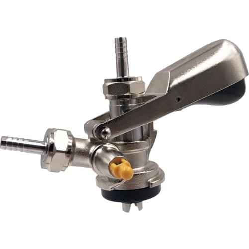 TWELVETAP S-Type Keg Coupler Homebrew Beer Keg Tap Coupler Draft Beer Dispenser For Wine Brew Bar Tools Beer Equipment FD-S19