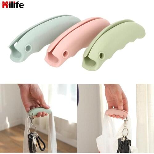 Comfortable Mention Dish Carry Bag Kitchen Gadgets 1 piece Silicone Save Effort Tool Convenient Bag Hanging