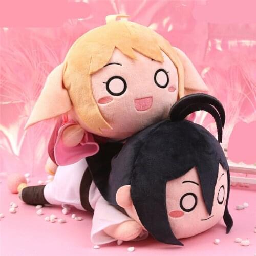 1pcs Cute Anime Cartoon Fox Spirit Matchmaker Plush Doll Stuffed Toy Home Decor Cosplay Prop Women Men Birthday Gift